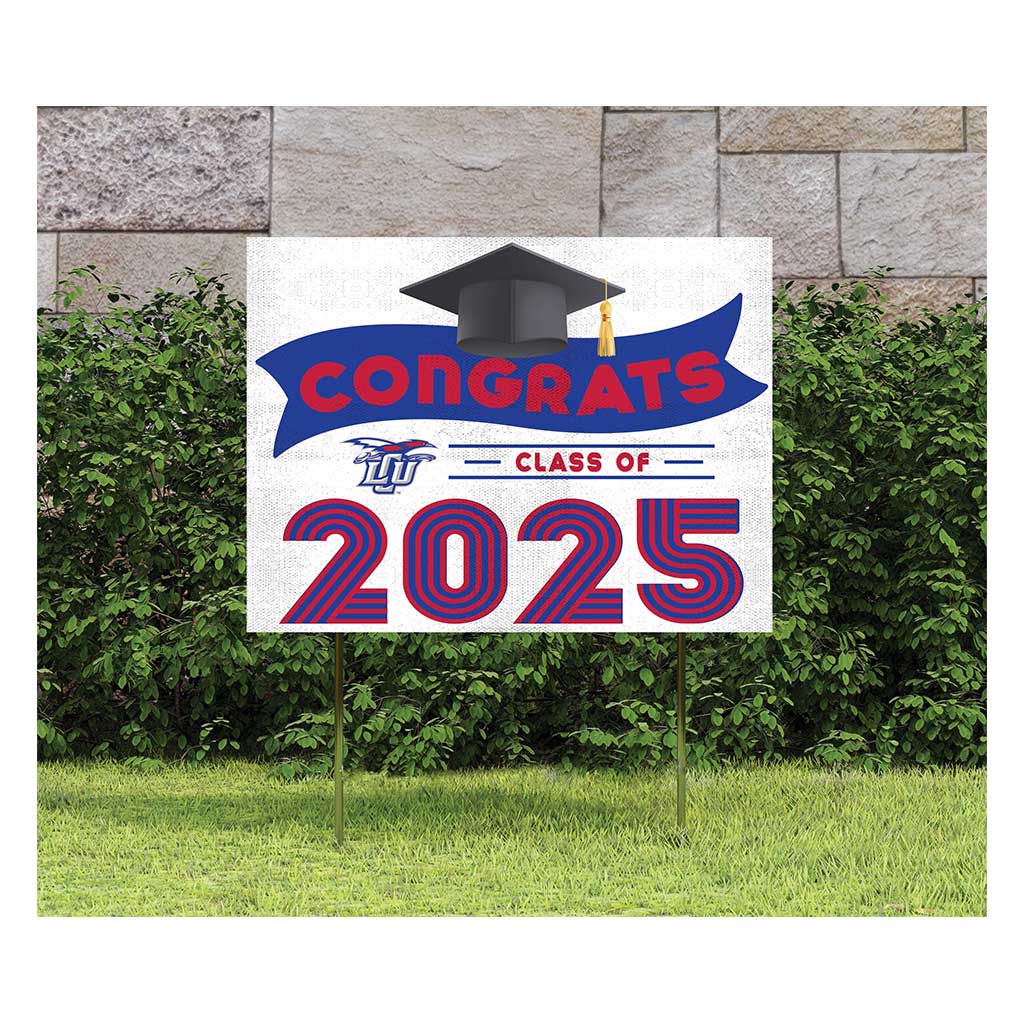 18x24 Lubbock Christian Chaparrals Class of 2025 Lawn Sign