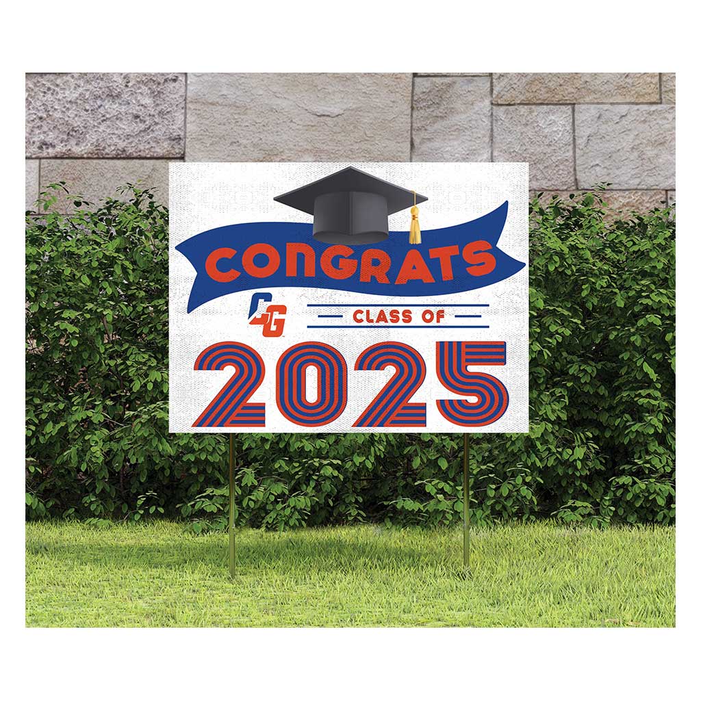 18x24 Coast Guard Academy Bears Class of 2025 Lawn Sign