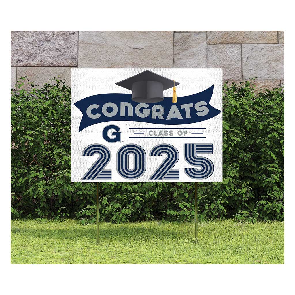 18x24 Georgetown Hoyas Class of 2025 Lawn Sign