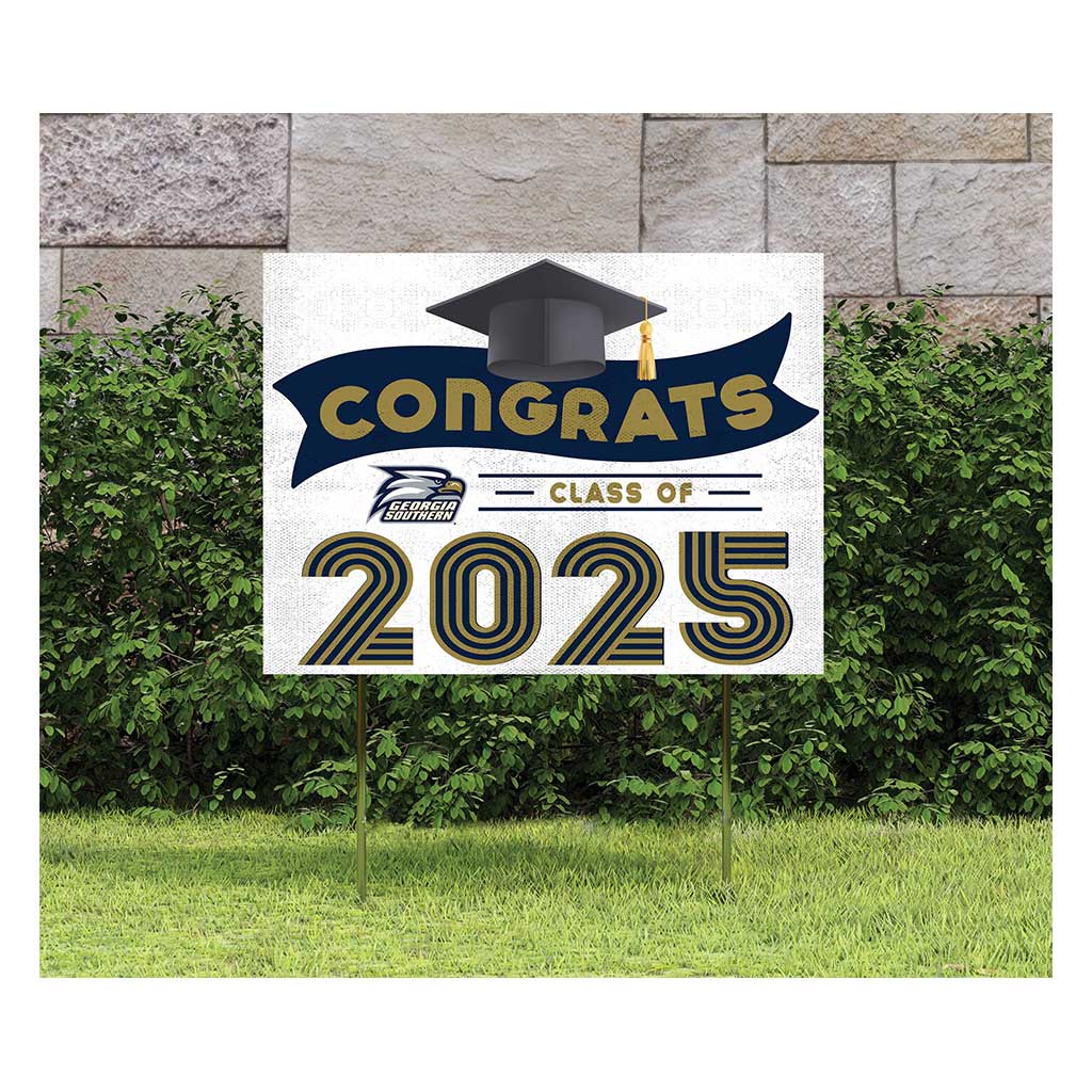 18x24 Georgia Southern Eagles Class of 2025 Lawn Sign