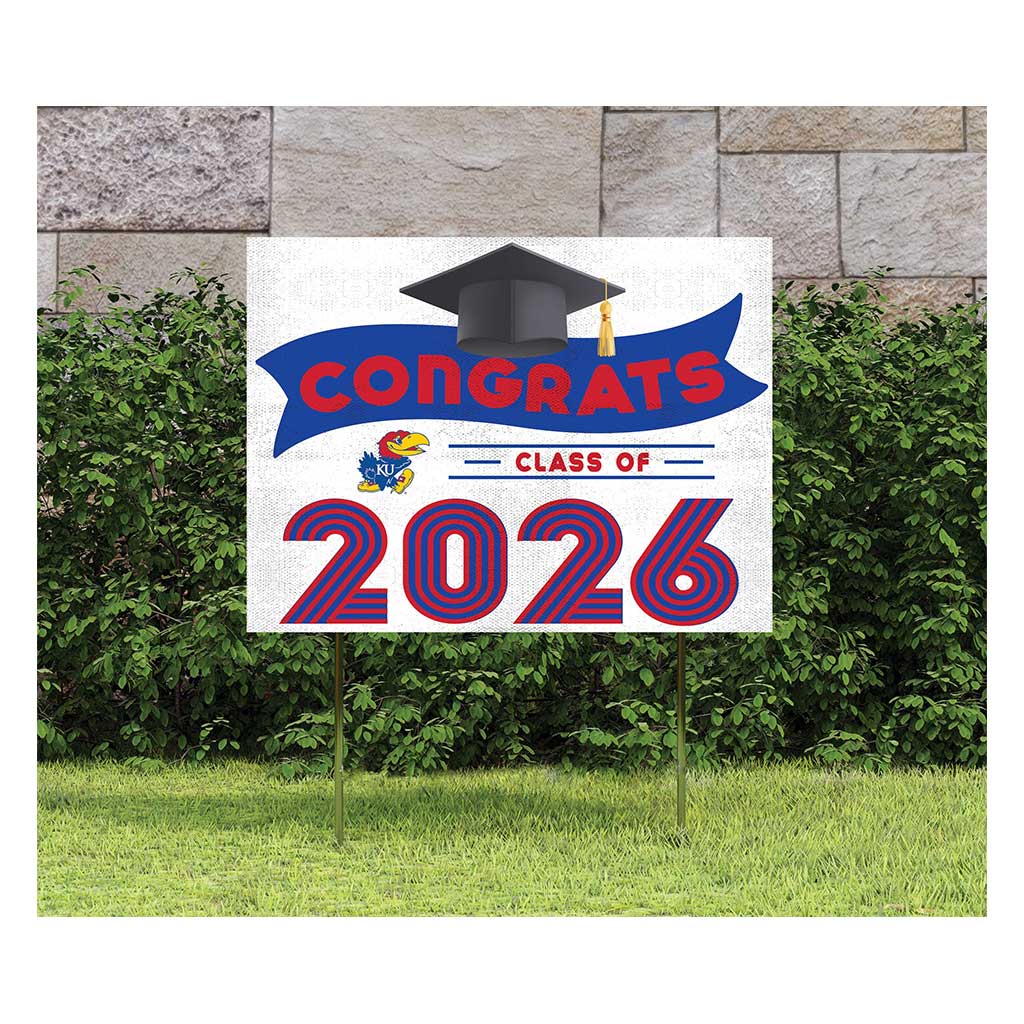 Kansas Jayhawks Class of 2026 Lawn Sign-KH Sports Fan – KH SPORTS FAN