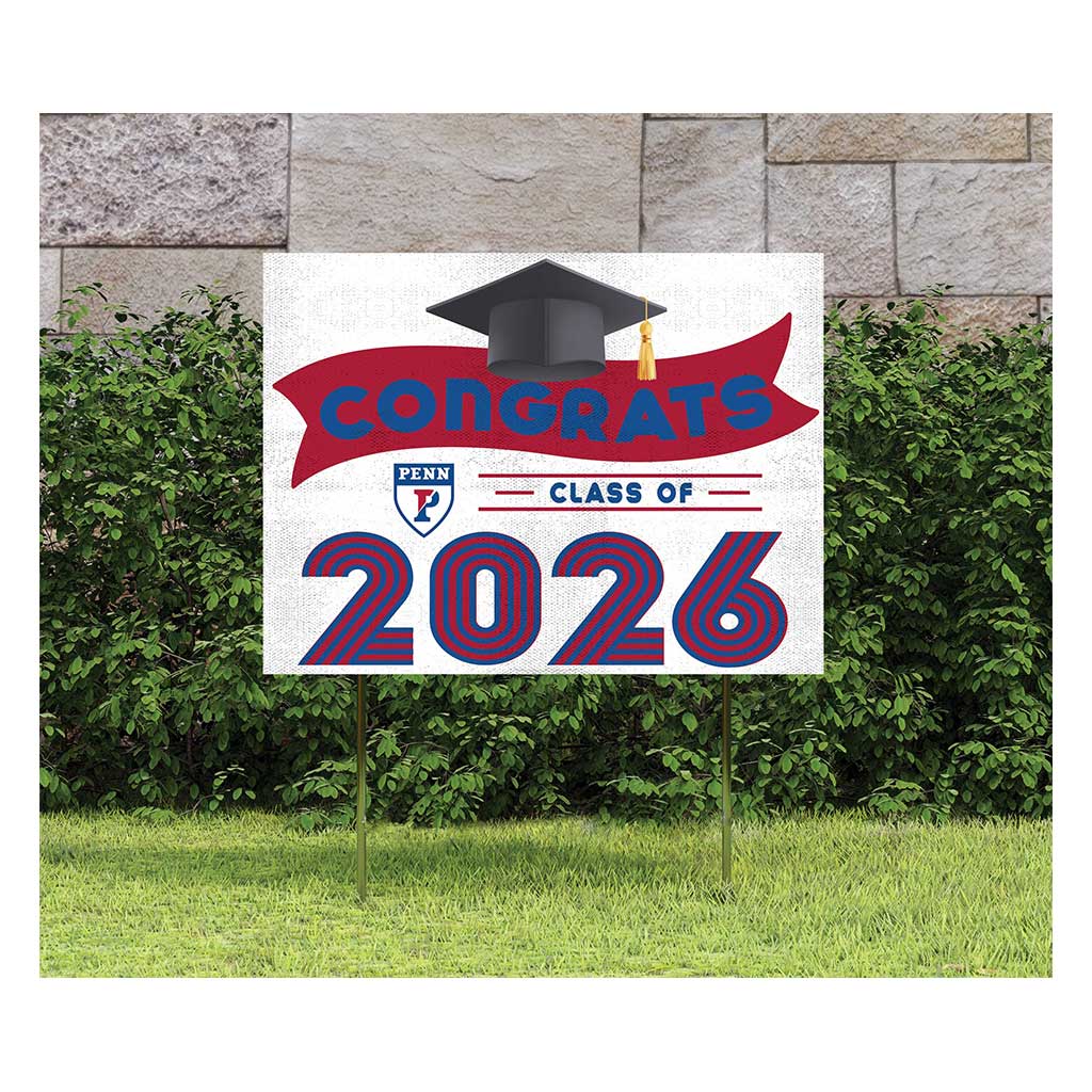 Pennsylvania Quakers Class of 2026 Lawn Sign-KH Sports Fan – KH SPORTS FAN