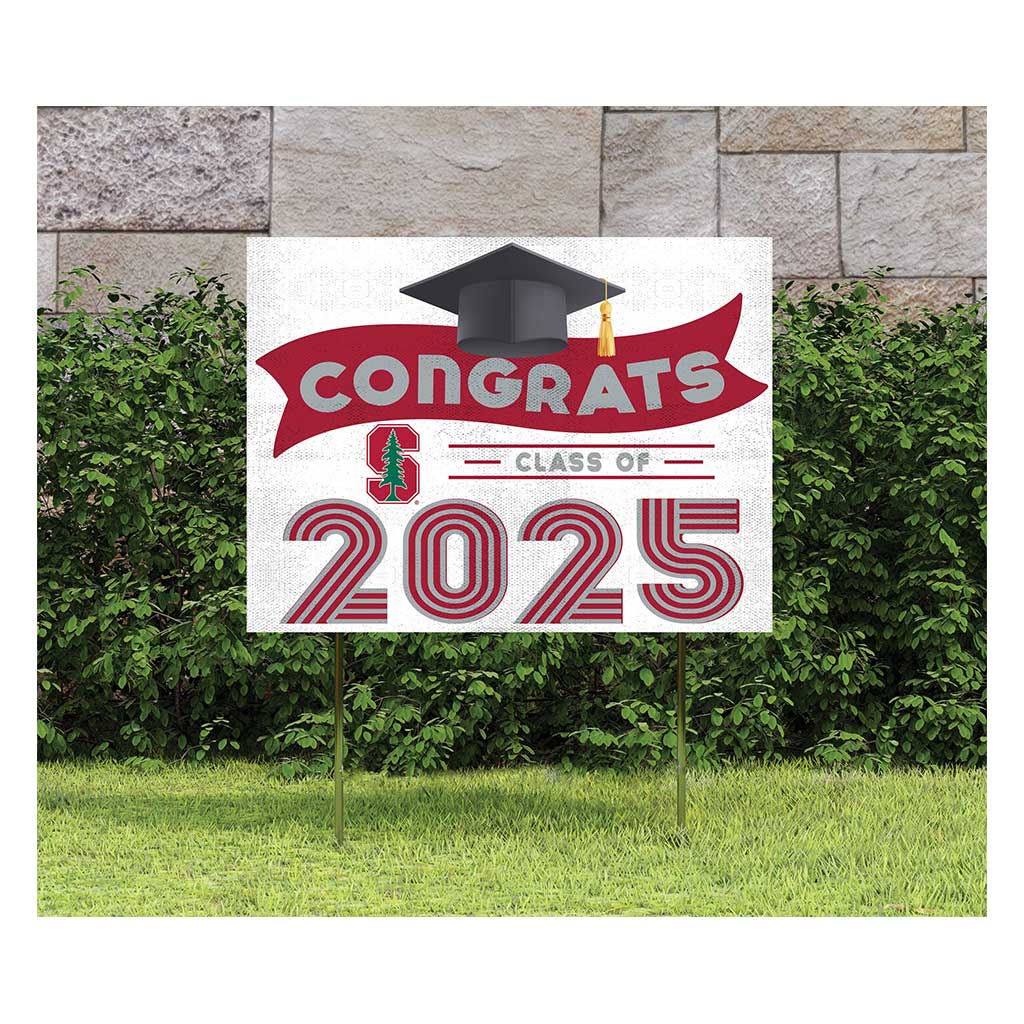 18x24 Stanford Cardinal Class of 2025 Lawn Sign