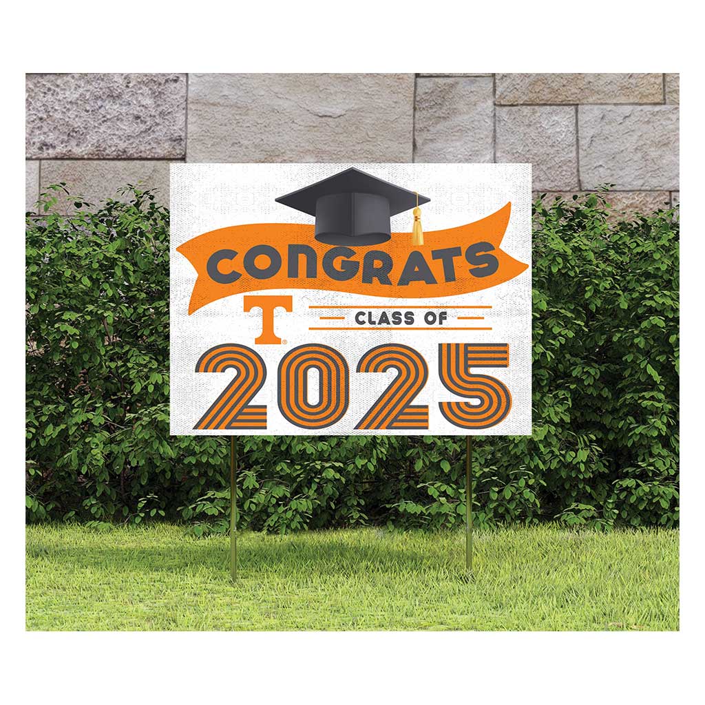 18x24 Tennessee Volunteers Class of 2025 Lawn Sign