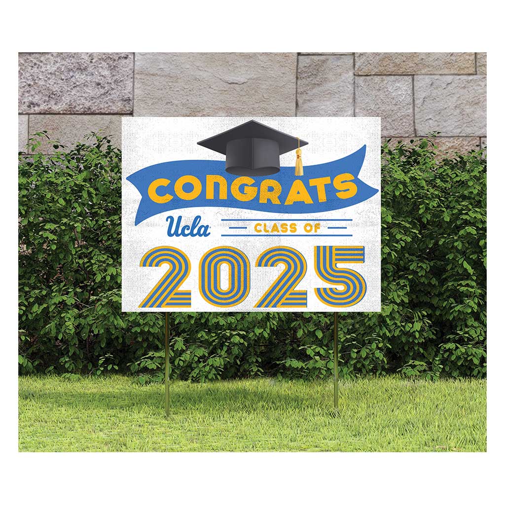 18x24 UCLA Bruins Class of 2025 Lawn Sign