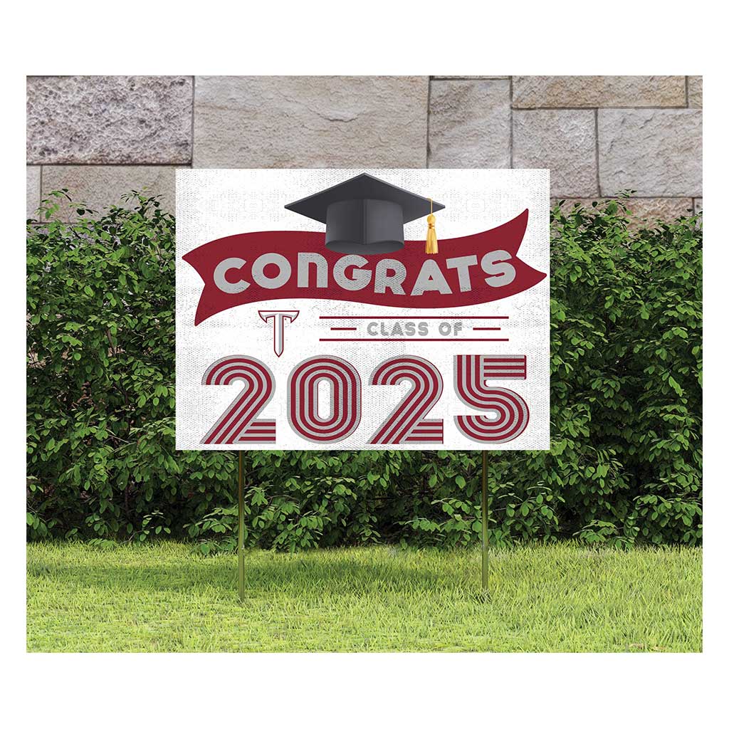 18x24 Troy University Trojans Class of 2025 Lawn Sign