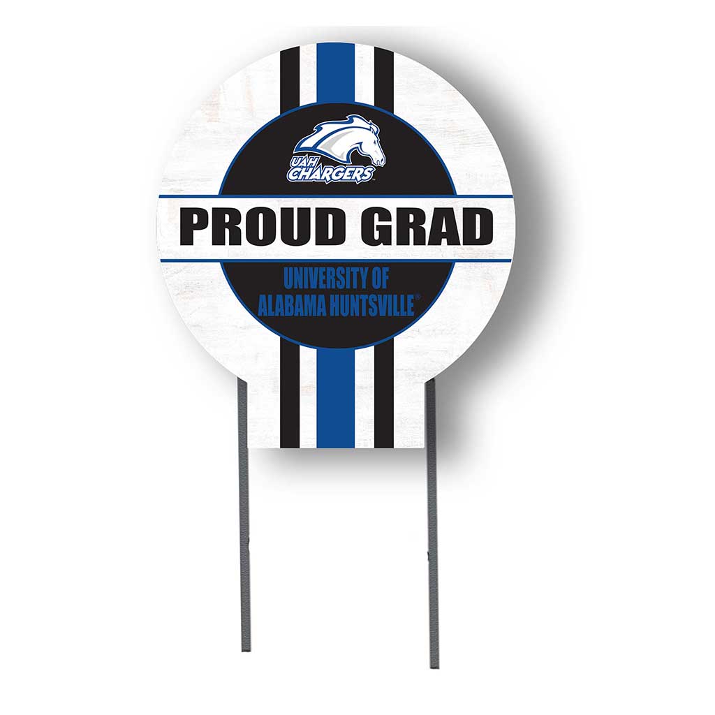 20x20 UAH Chargers Proud Grad Lawn Sign