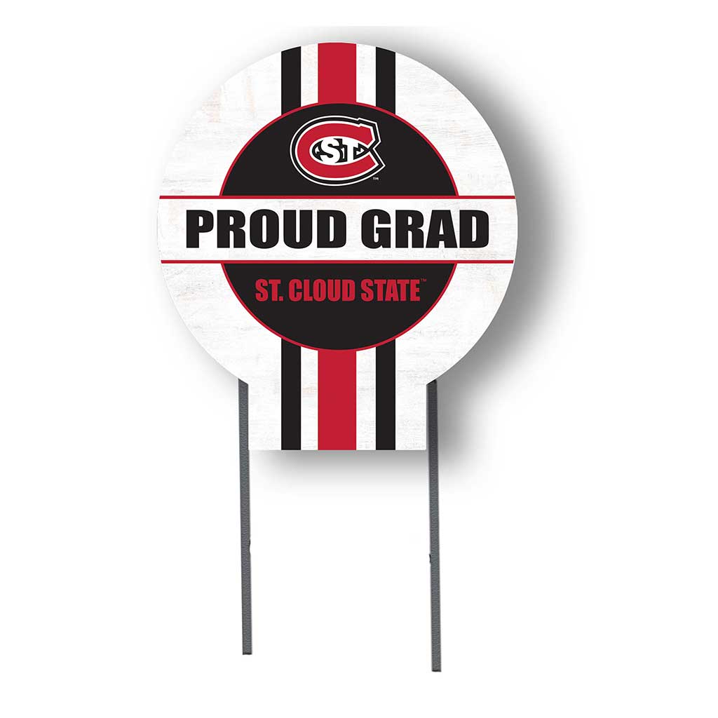20x20 St. Cloud State Huskies Proud Grad Lawn Sign