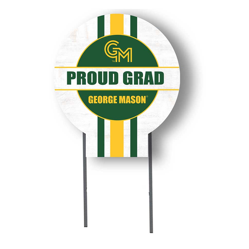 20x20 George Mason Patriots Proud Grad Lawn Sign