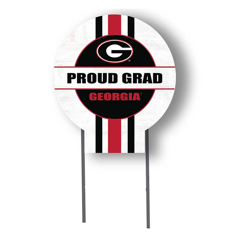 20x20 Georgia Bulldogs Proud Grad Lawn Sign