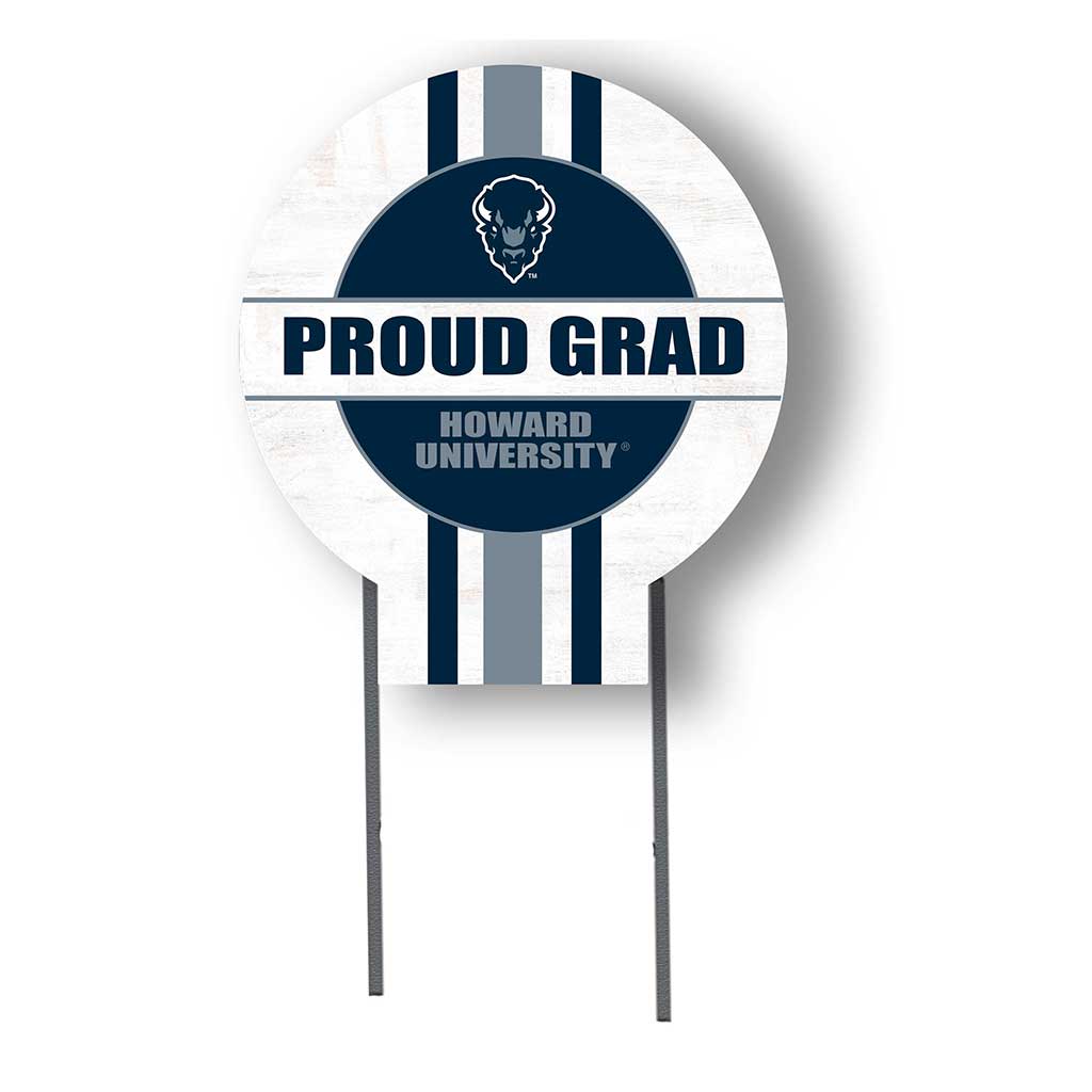 20x20 Howard Bison Proud Grad Lawn Sign