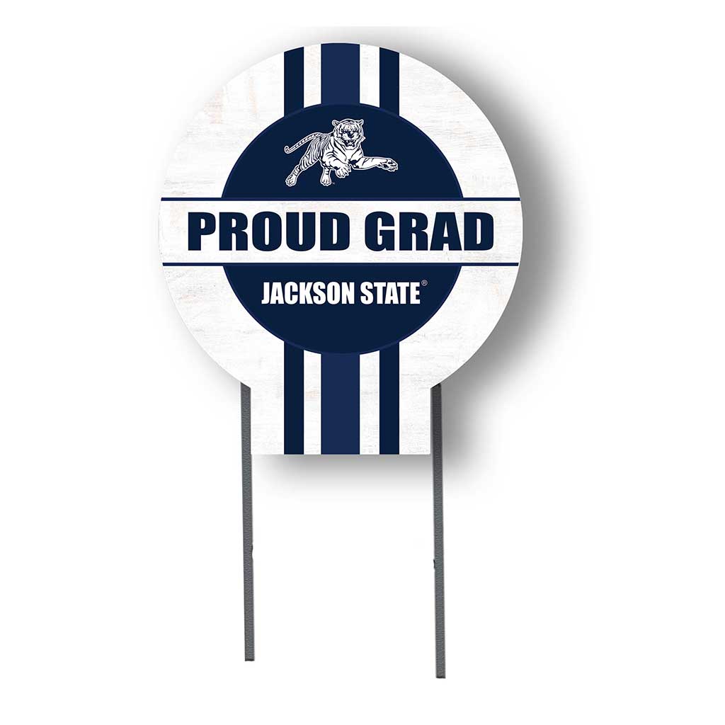 20x20 Jackson State Tigers Proud Grad Lawn Sign