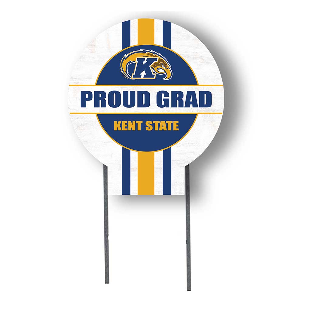 20x20 Kent State Golden Flashes Proud Grad Lawn Sign