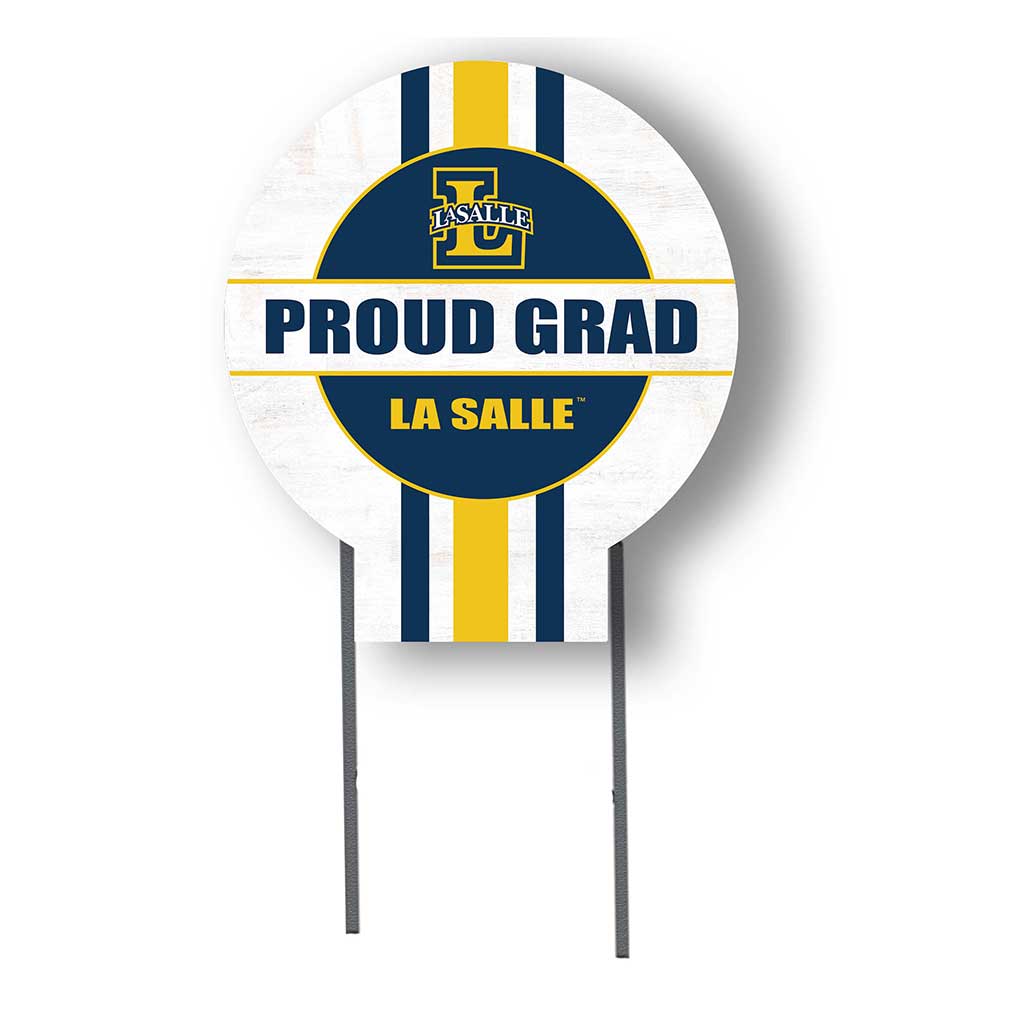 20x20 La Salle Explorers Proud Grad Lawn Sign