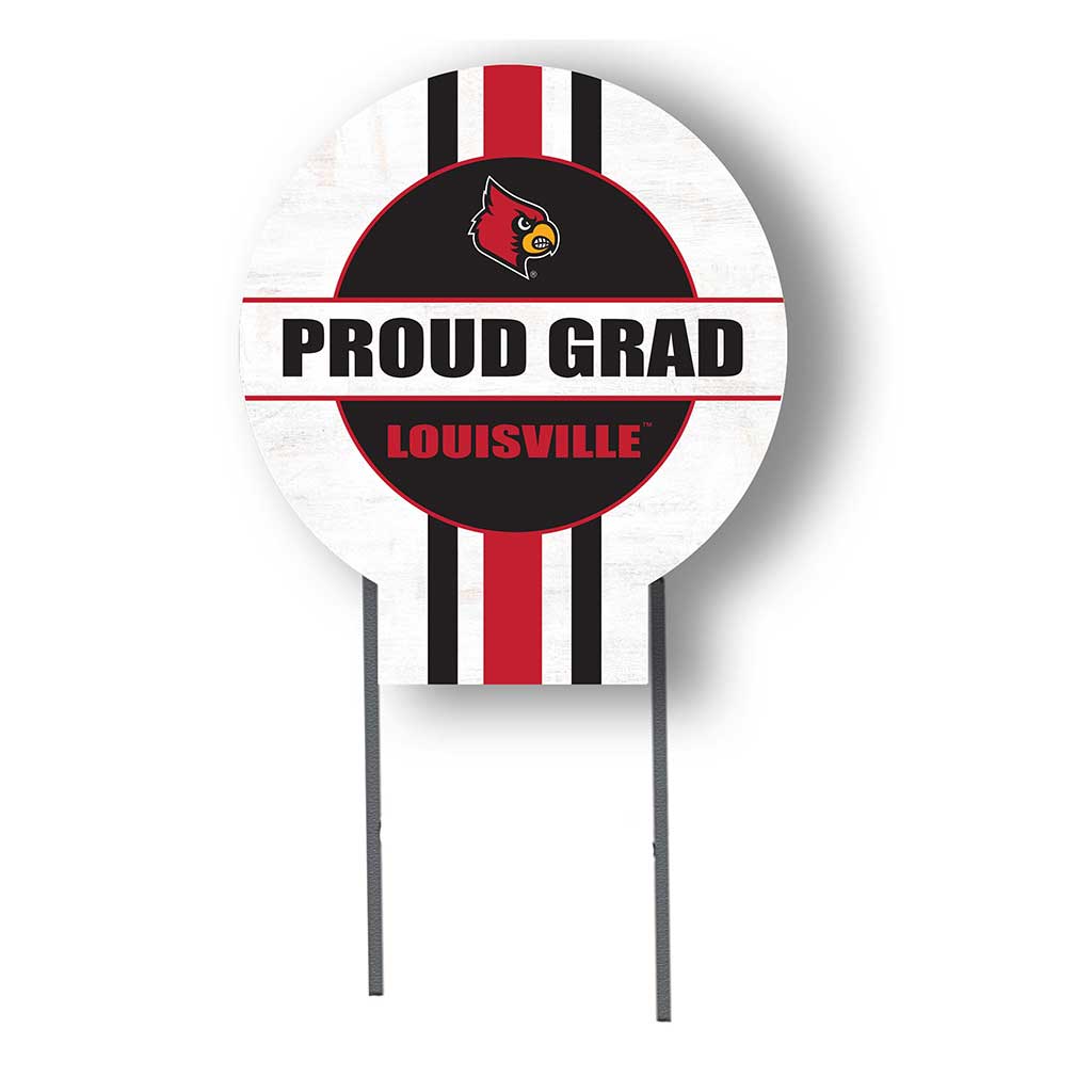 20x20 Louisville Cardinals Proud Grad Lawn Sign