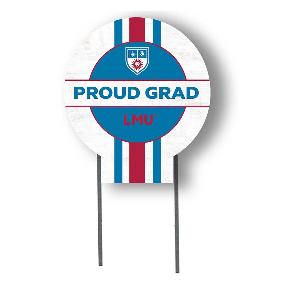 20x20 Loyola Marymount Lions Proud Grad Lawn Sign