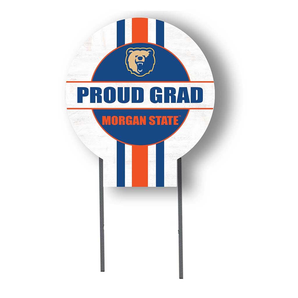 20x20 Morgan State Bears Proud Grad Lawn Sign