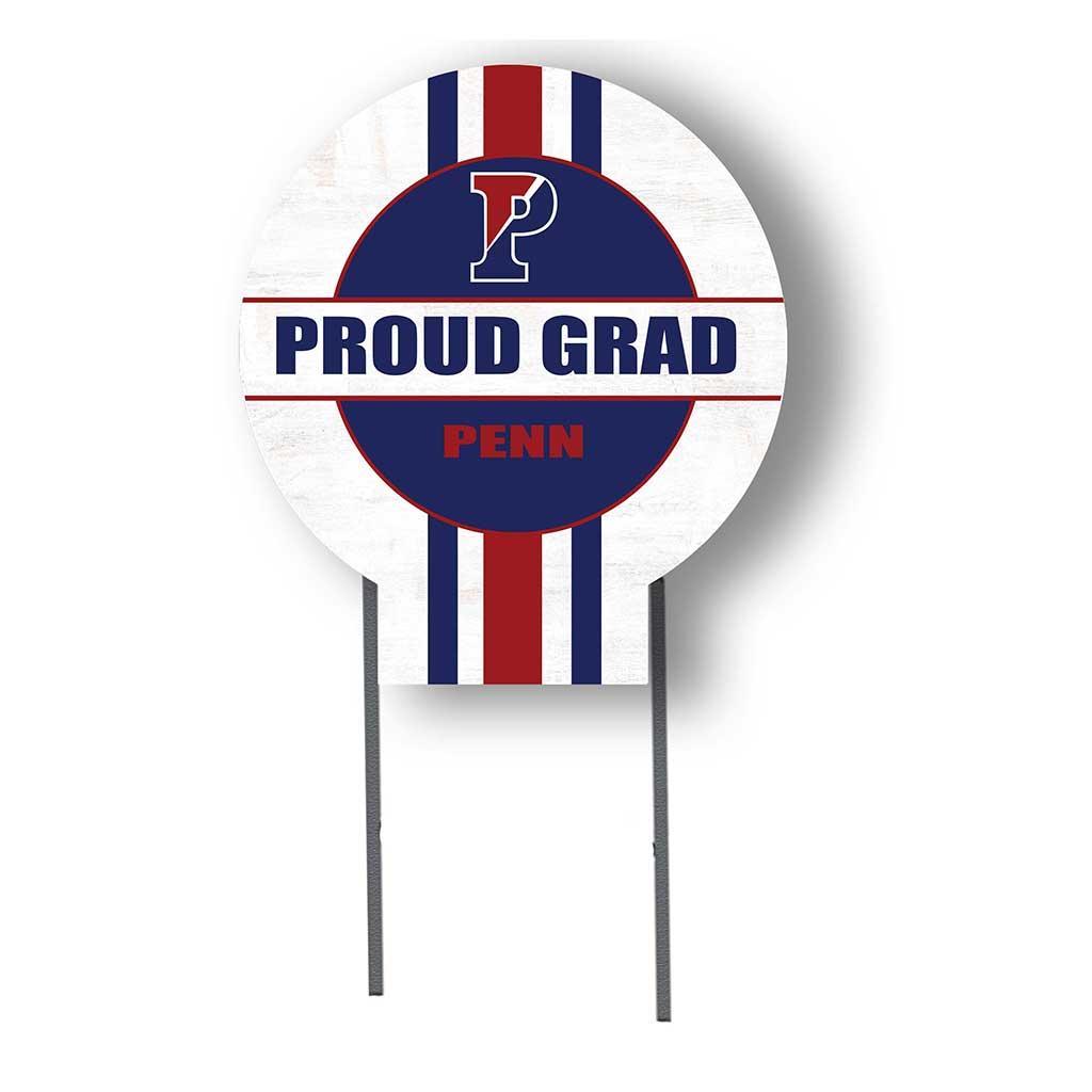 20x20 Pennsylvania Quakers Proud Grad Lawn Sign