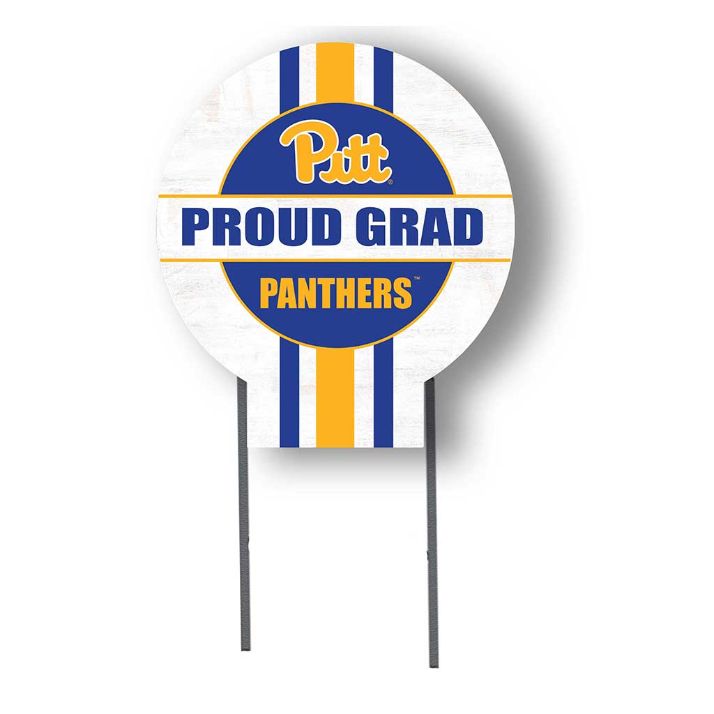20x20 Pitt Panthers Proud Grad Lawn Sign