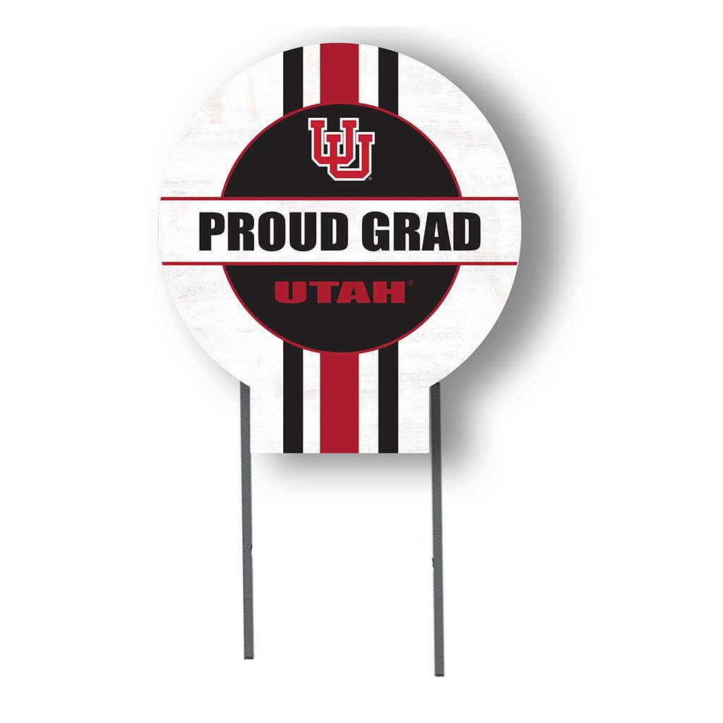 20x20 Utah Utes Proud Grad Lawn Sign
