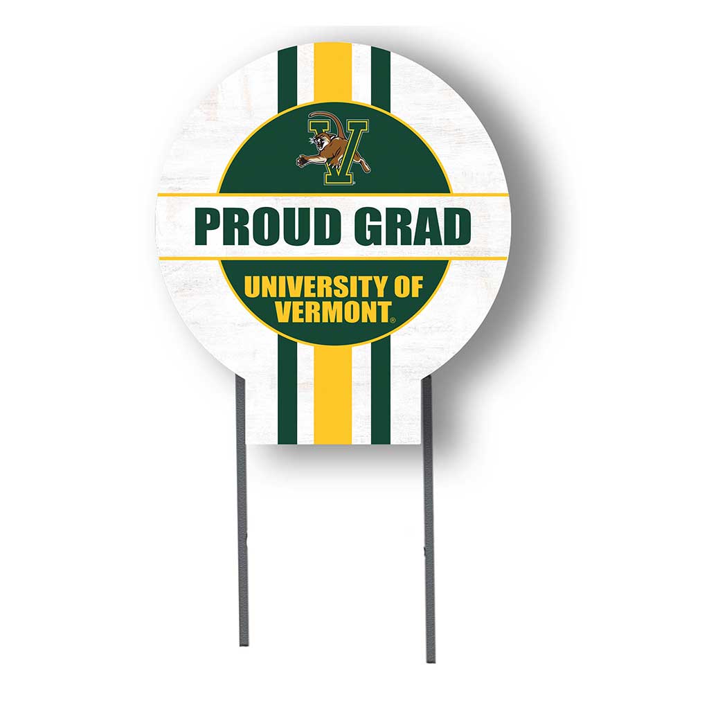 20x20 Vermont Catamounts Proud Grad Lawn Sign