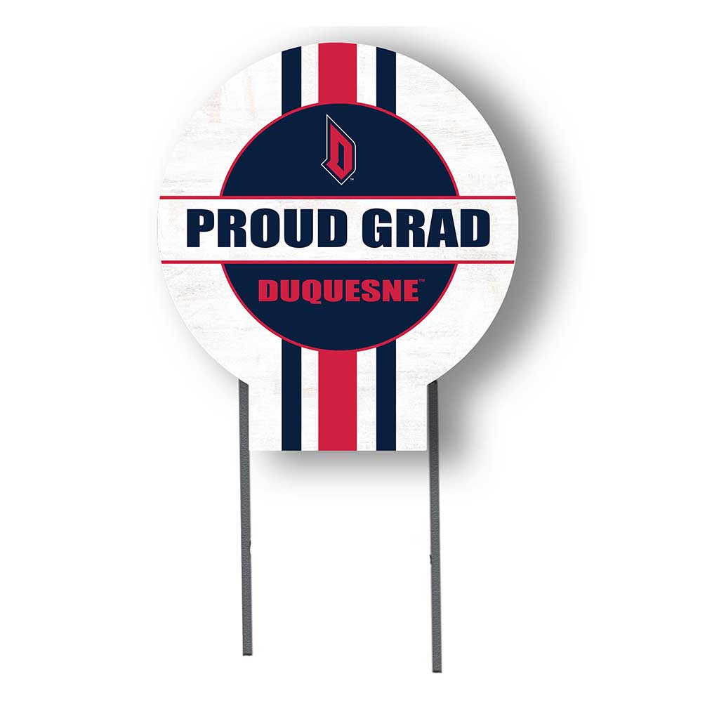 20x20 Duquesne Dukes Proud Grad Lawn Sign