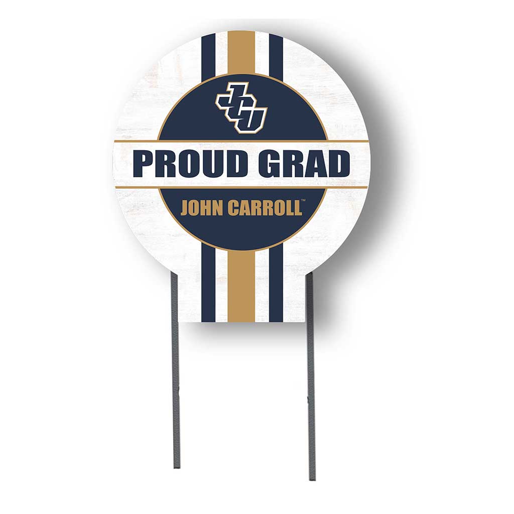 20x20 John Carroll University Blue Streaks Grad Lawn Sign