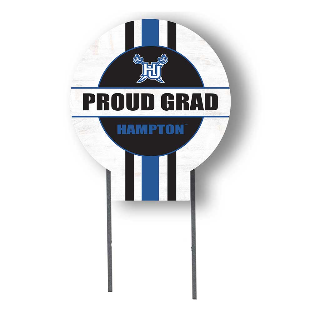 20x20 Hampton Pirates Proud Grad Lawn Sign