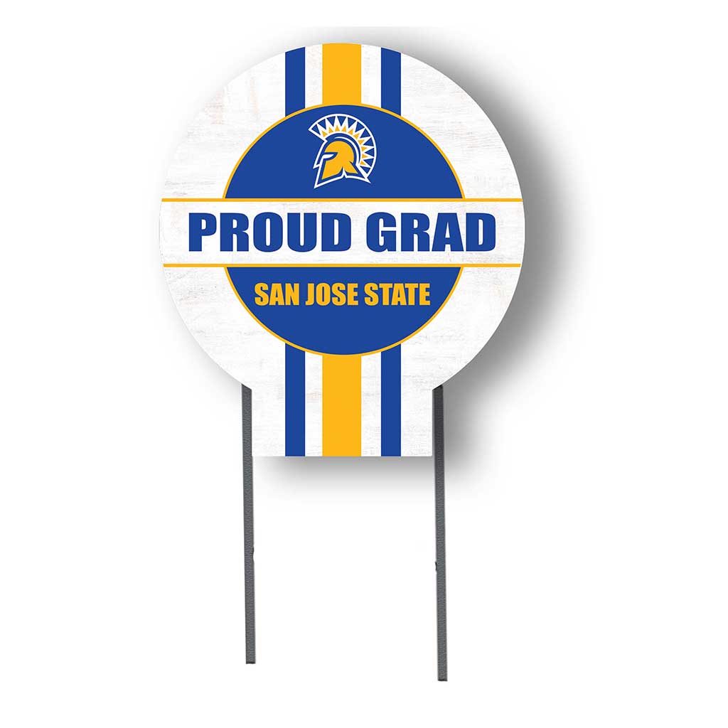 20x20 San Jose State Spartans Proud Grad Lawn Sign