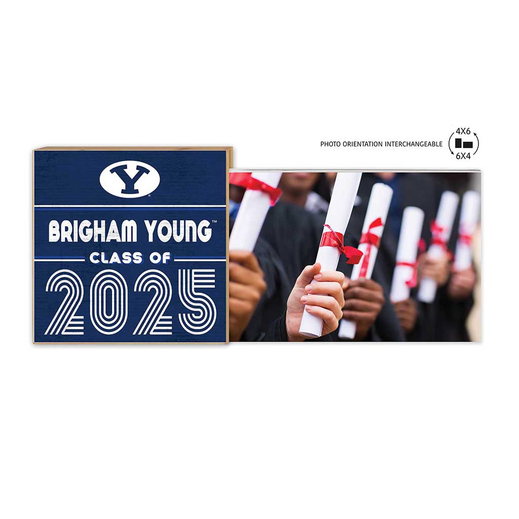 Brigham Young Coungars Class of 2025 Floating Picture Frame