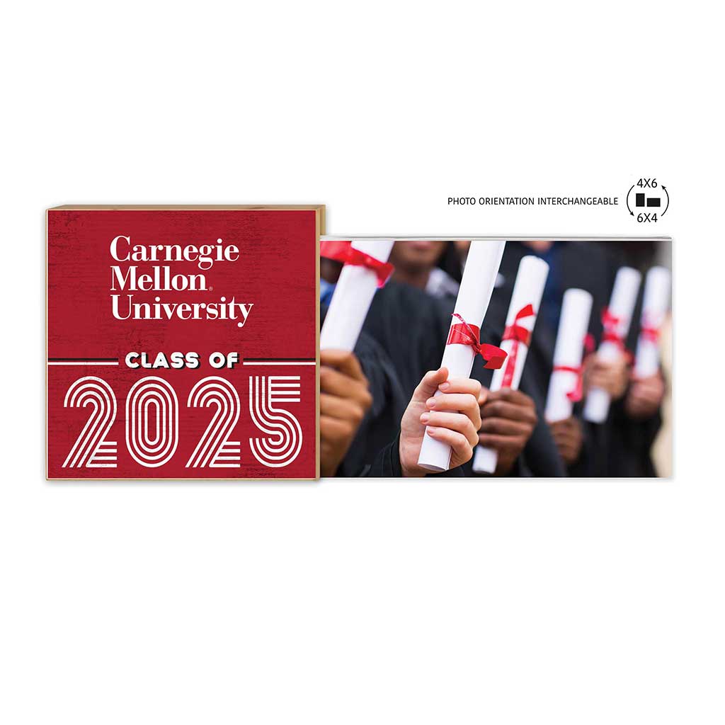 Carnegie Mellon Tartans Class of 2025 Floating Picture Frame