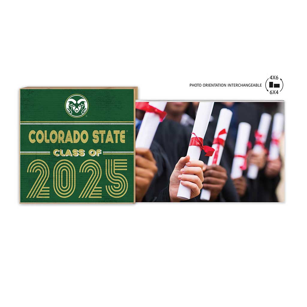 Colorado State Rams Class of 2025 Floating Picture Frame