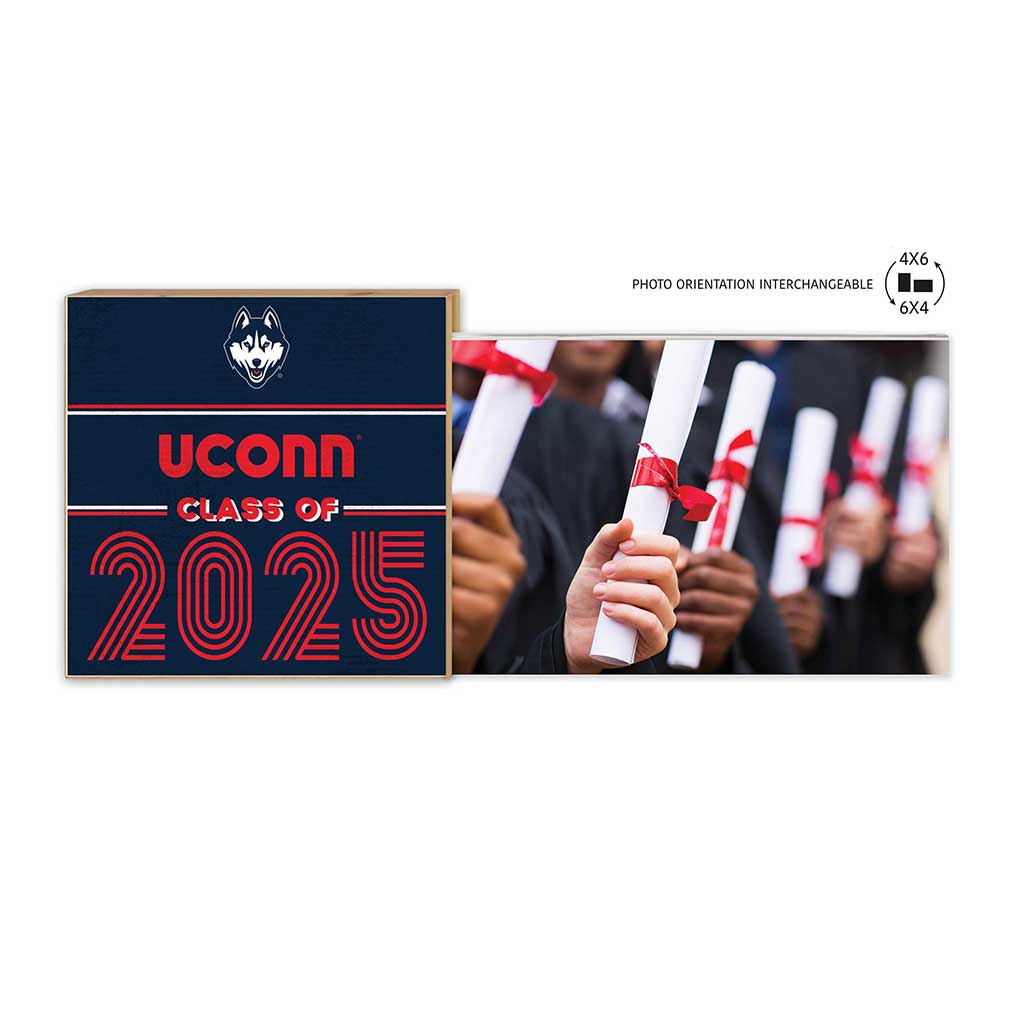 Uconn Huskies Class of 2025 Floating Picture Frame
