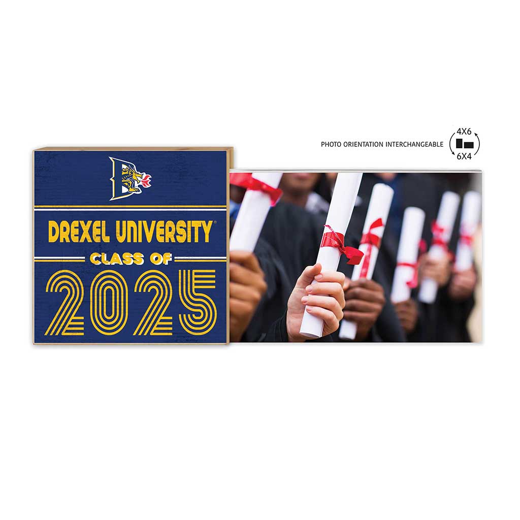 Drexel Dragons Class of 2025 Floating Picture Frame