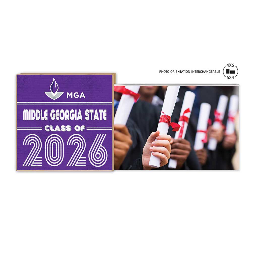Shop Middle Georgia State Knights Graduation Photo Frame-KH Sports Fan ...