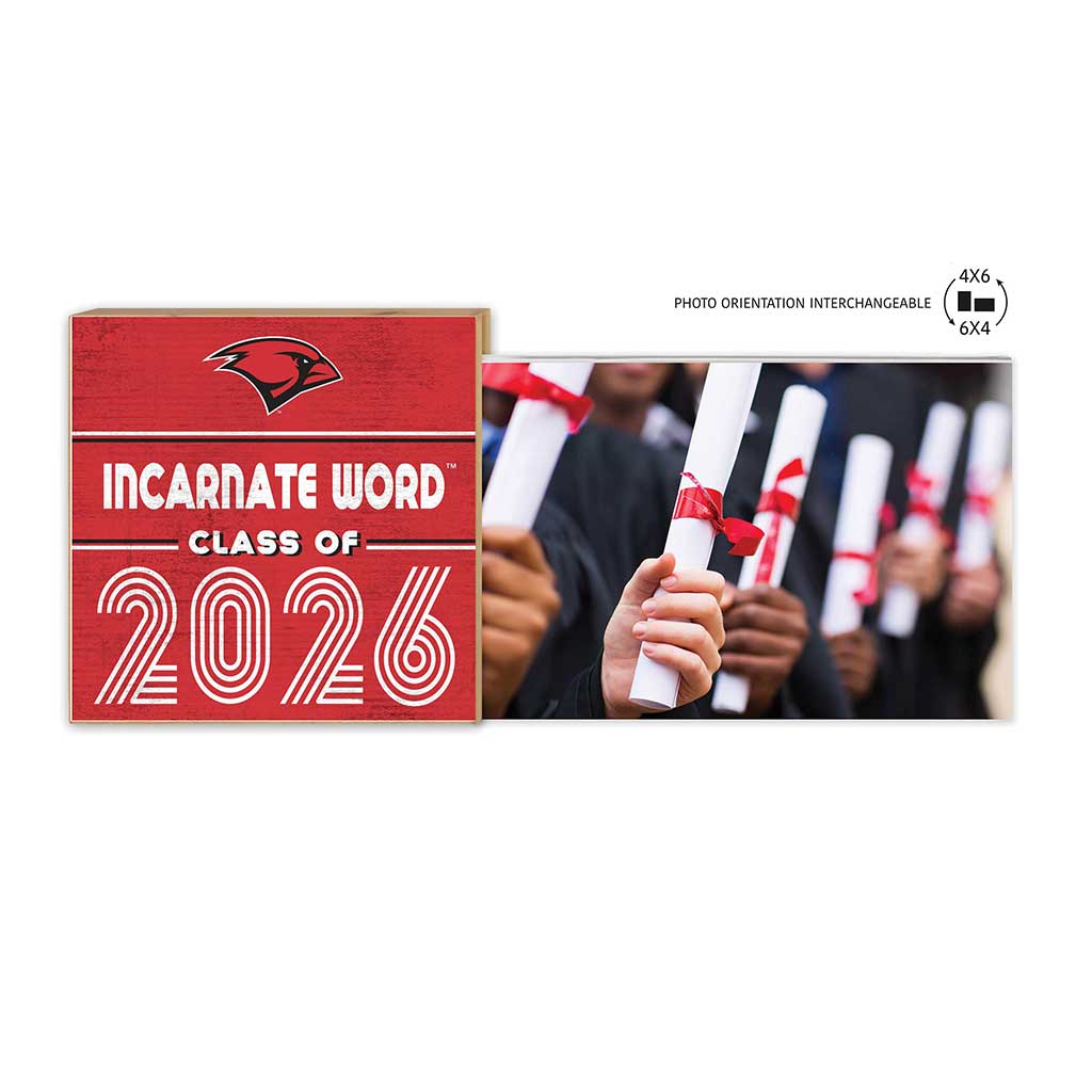 Shop Incarnate Word Cardinals Graduation Photo Frame-KH Sports Fan – KH ...