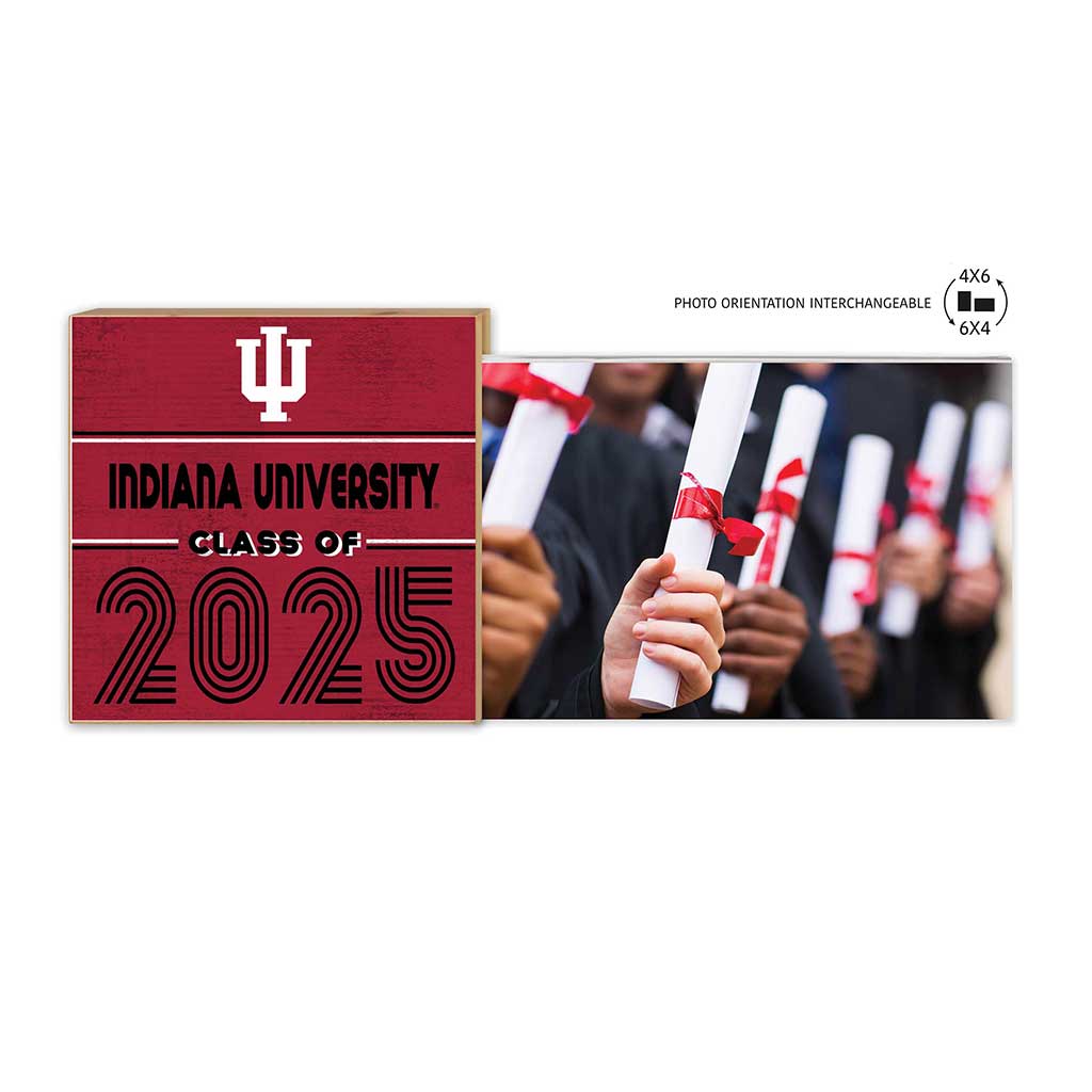 Indiana Hoosiers Class of 2025 Floating Picture Frame