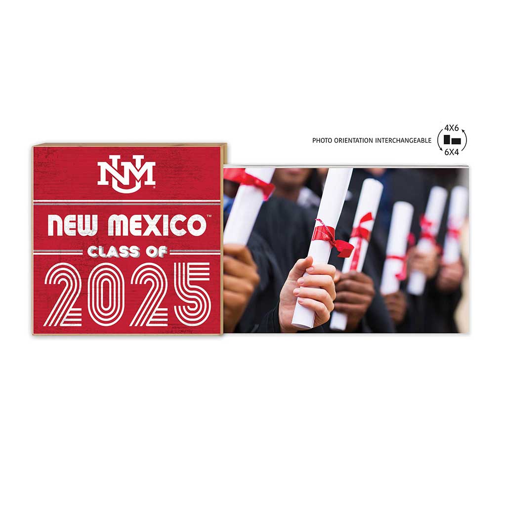 New Mexico Lobos Class of 2025 Floating Picture Frame