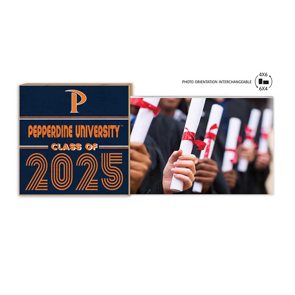 Pepperdine Waves Class of 2025 Floating Picture Frame