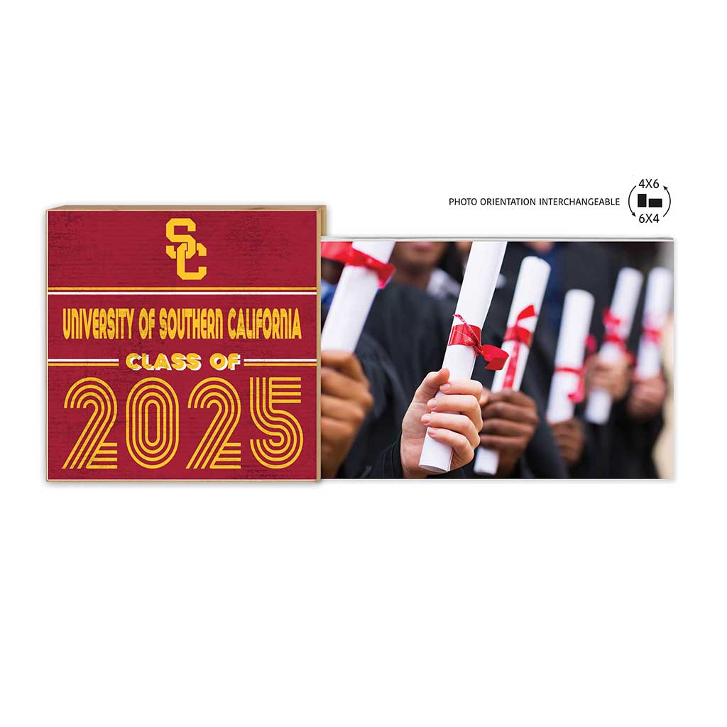 USC Trojans Class of 2025 Floating Picture Frame