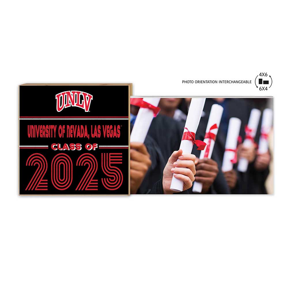 UNLV Rebels Class of 2025 Floating Picture Frame