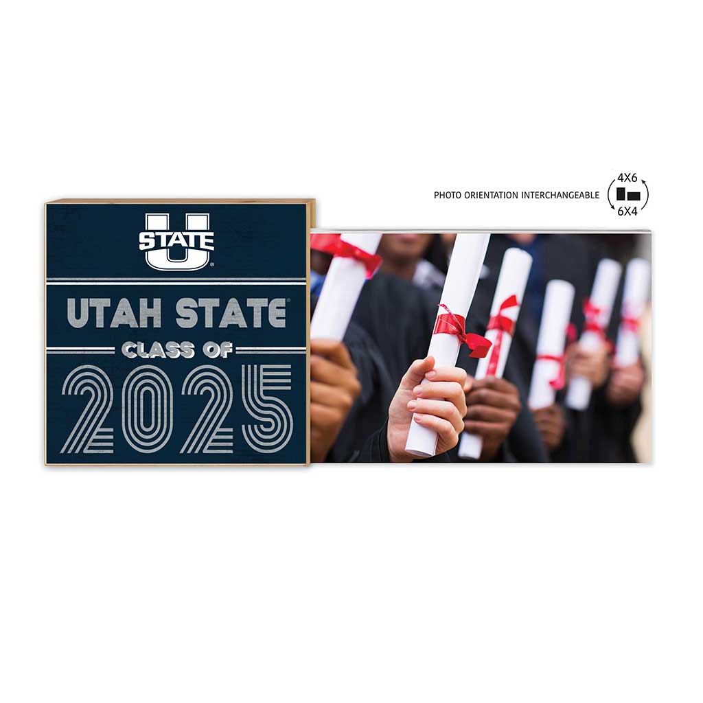 Utah State Aggies Class of 2025 Floating Picture Frame