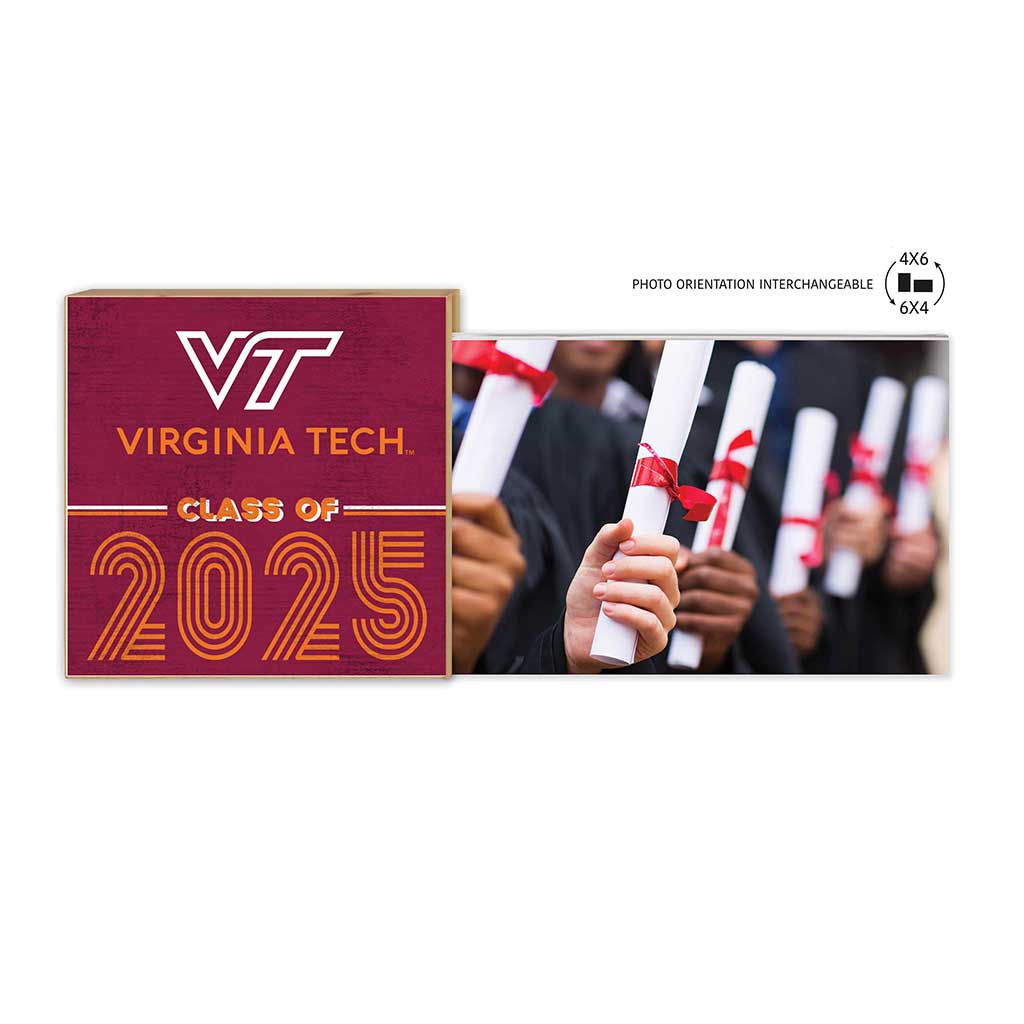 Virginia Tech Hokies Class of 2025 Floating Picture Frame