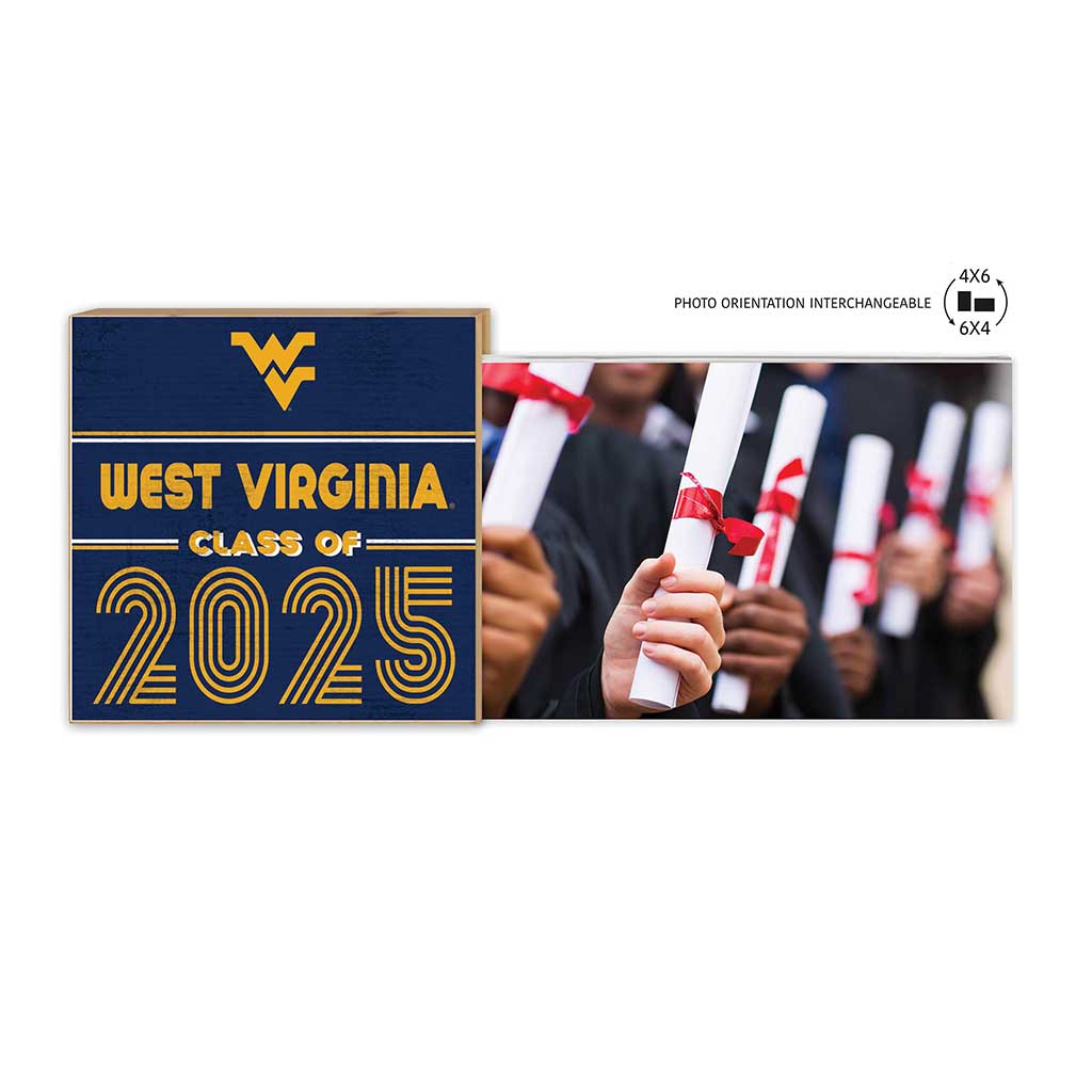 West Virginia Class of 2025 Floating Picture Frame