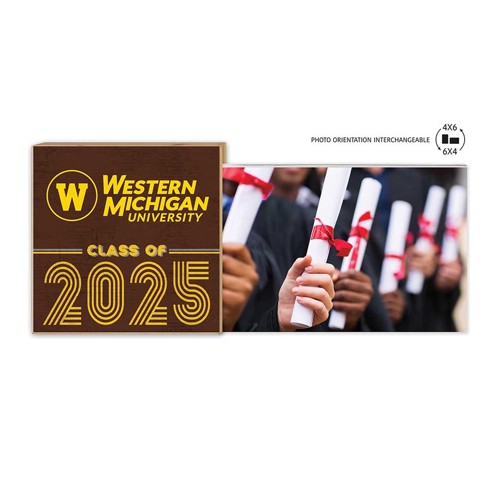 Western Michigan Class of 2025 Floating Picture Frame