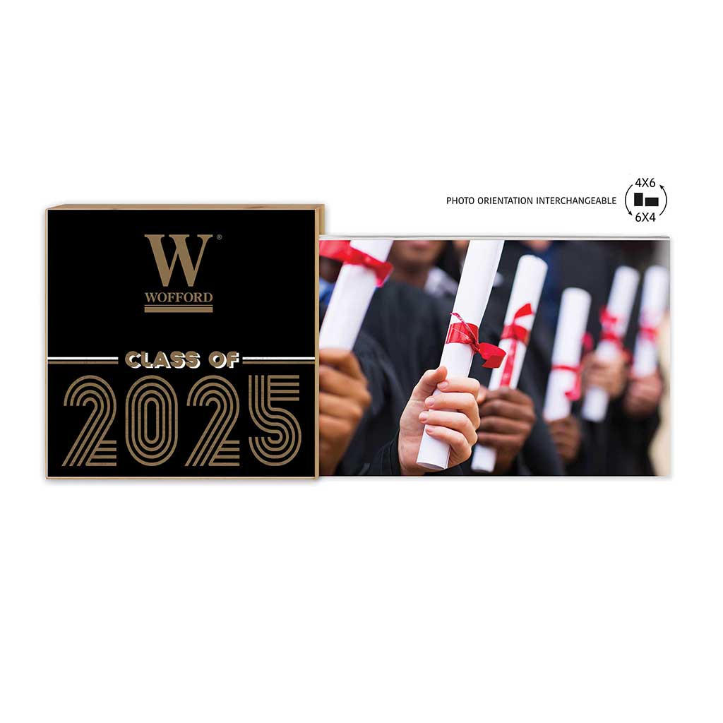Wofford Terriers Class of 2025 Floating Picture Frame