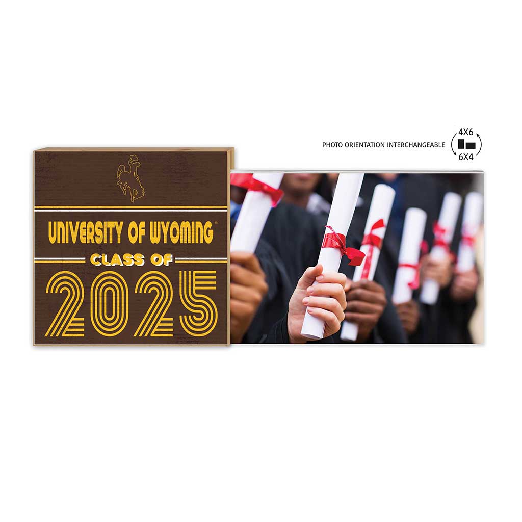 Wyoming Cowboys Class of 2025 Floating Picture Frame