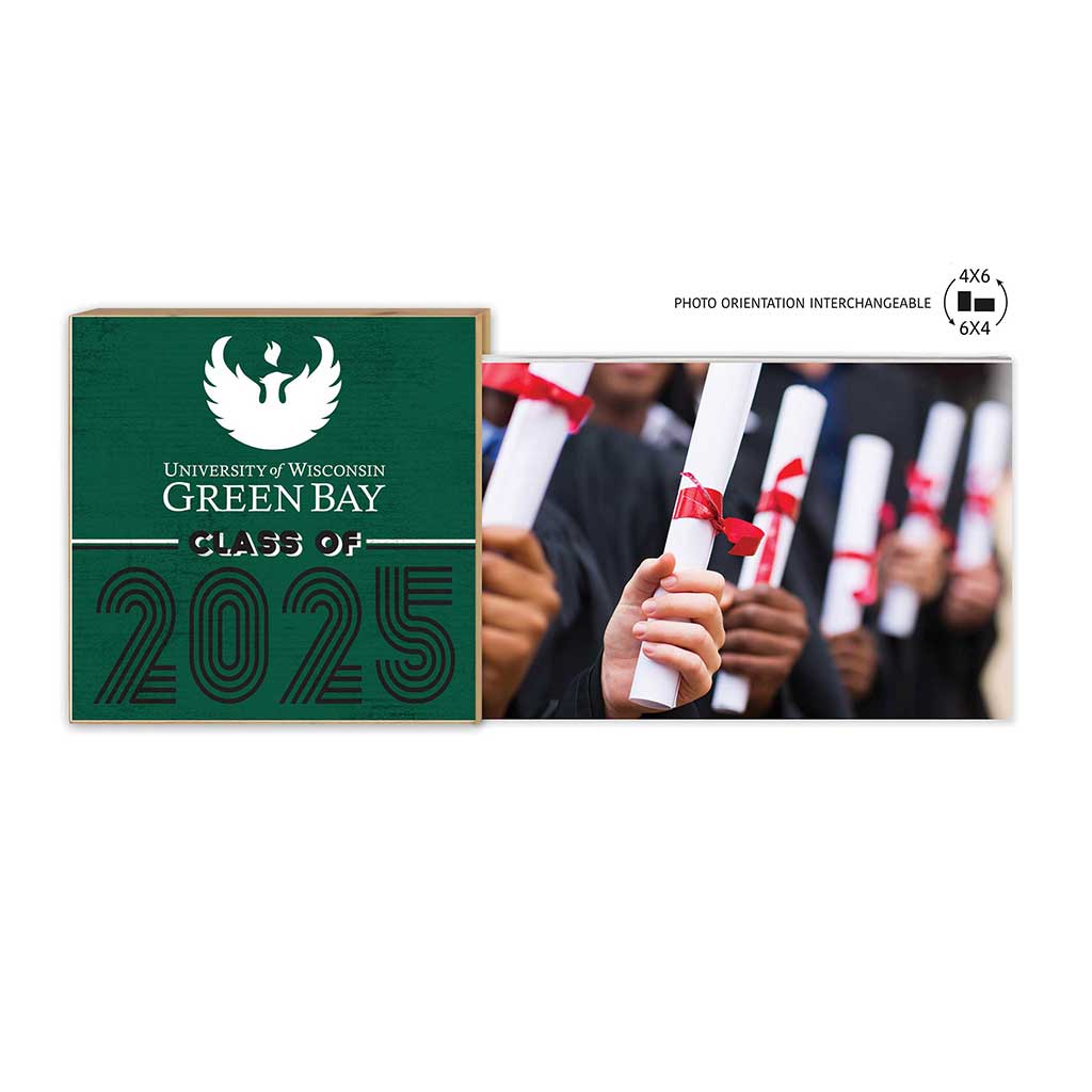 Wisconsin-Green Bay Class of 2025 Floating Picture Frame