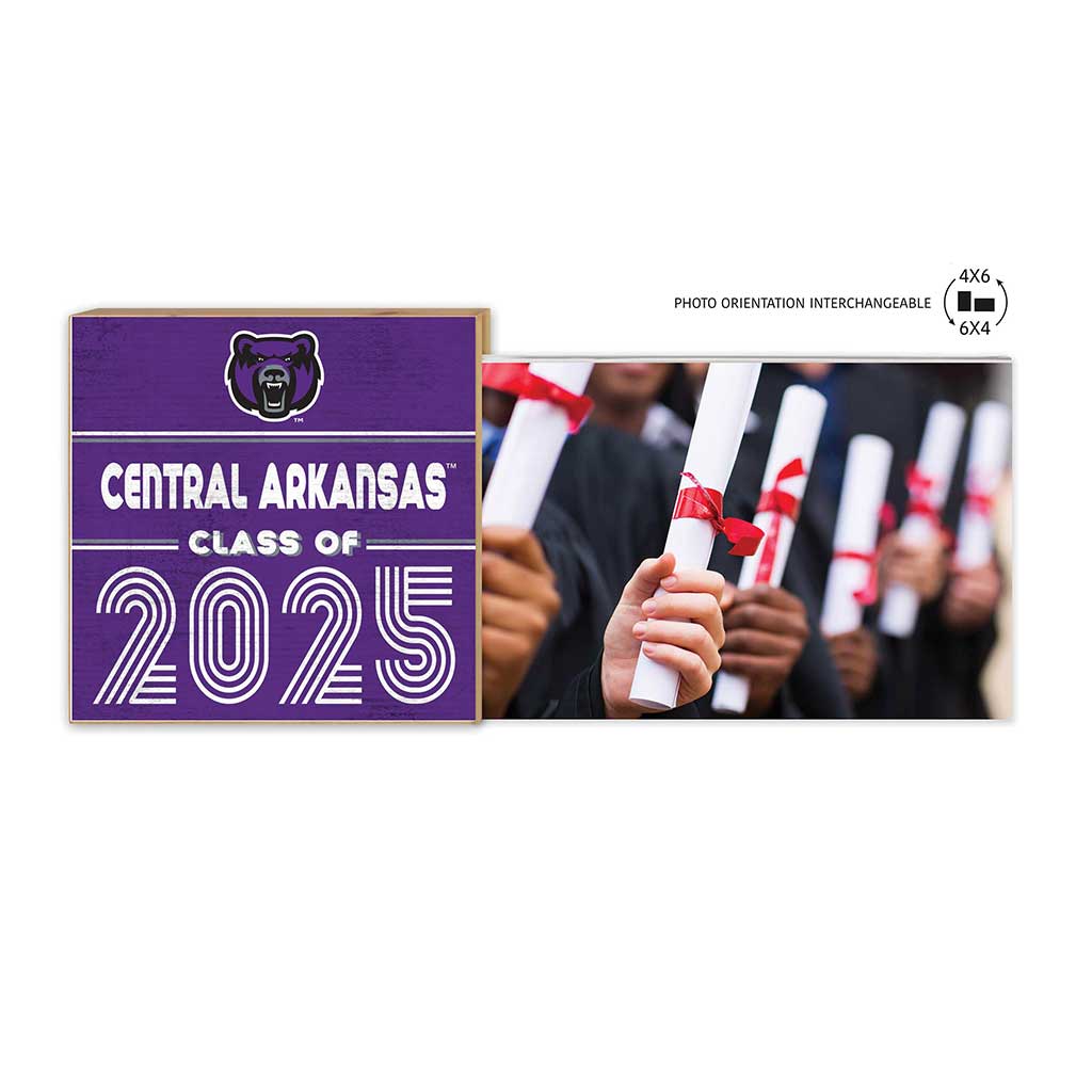 Central Arkansas Bears Class of 2025 Floating Picture Frame