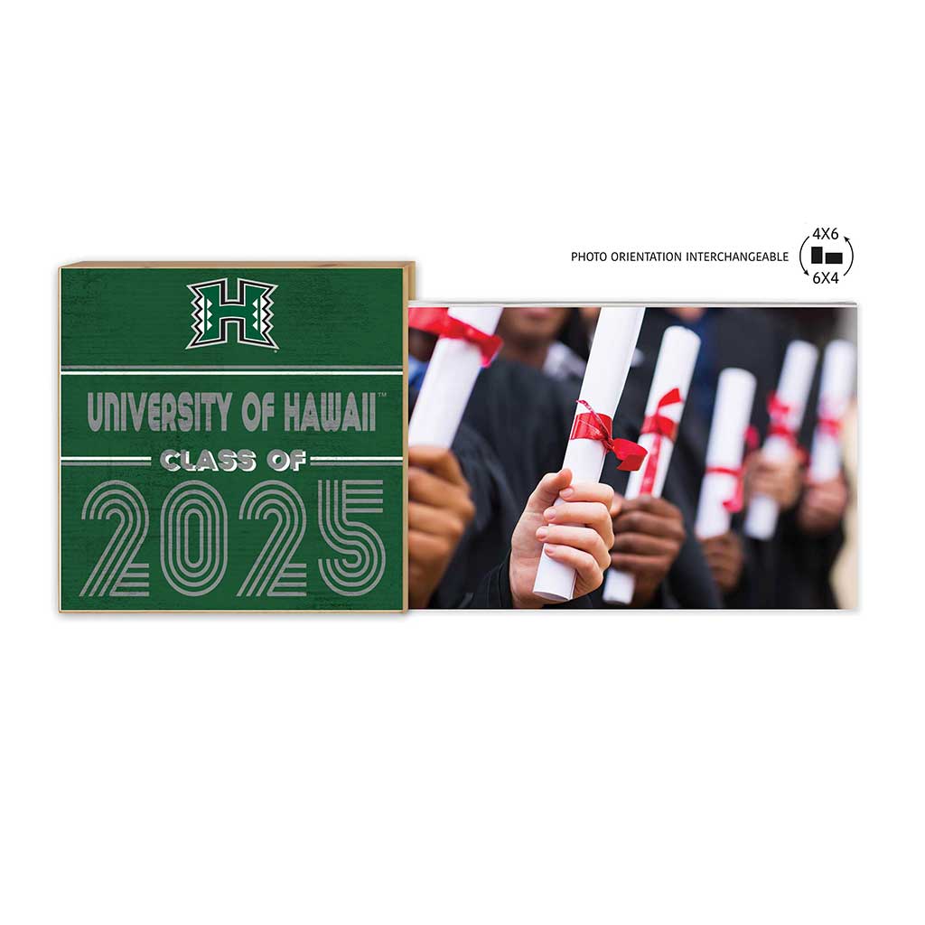 Hawaii Warriors Class of 2025 Floating Picture Frame